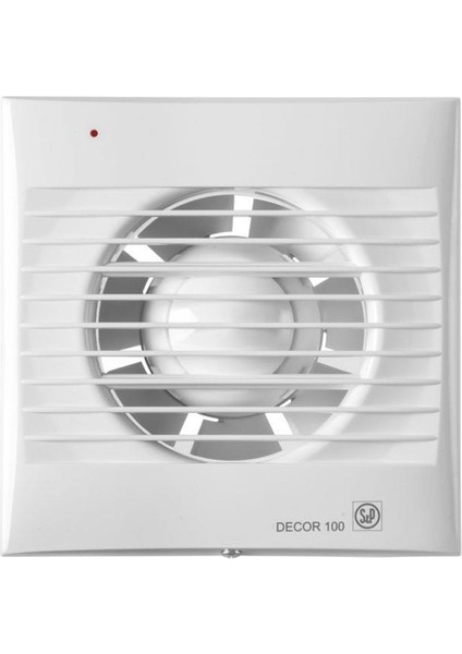 Banyo Wc Havalandırma Fanı Decor 100 C Soler Palau Aspiratör 100'LÜK Ispanyol Kalitesi Nem Çeken Agm Air Agm Havalandırma