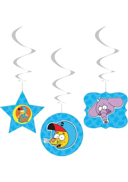 Kral Şakir Action Tavan Sarkıt Süs 6'lı