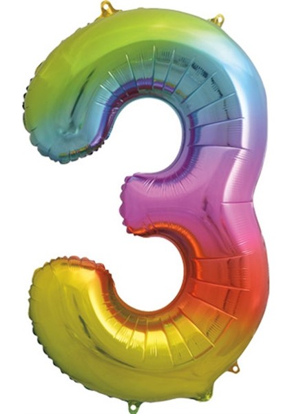 3 Raınbow Gökkuşağı 40 Inch FOL-RBW40/3