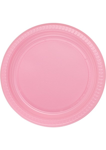Tabak Plastik Pembe 25'li