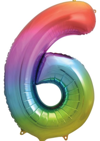 6 Raınbow Gökkuşağı 40 Inch FOL-RBW40/6