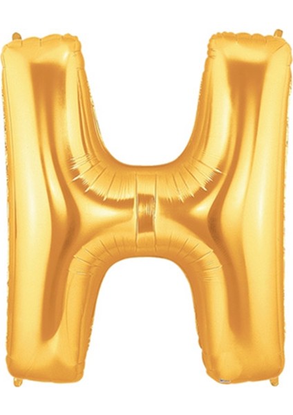 H Gold 16 Inch Folyo Balon