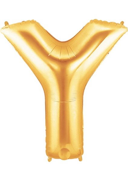 Y Gold 16 Inch Folyo Balon