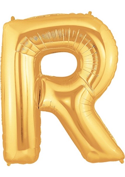 R Gold 16 Inch Folyo Balon
