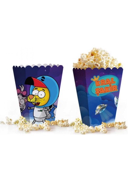 Popcorn Kutu Kral Şakir Uzayda 10 Adet