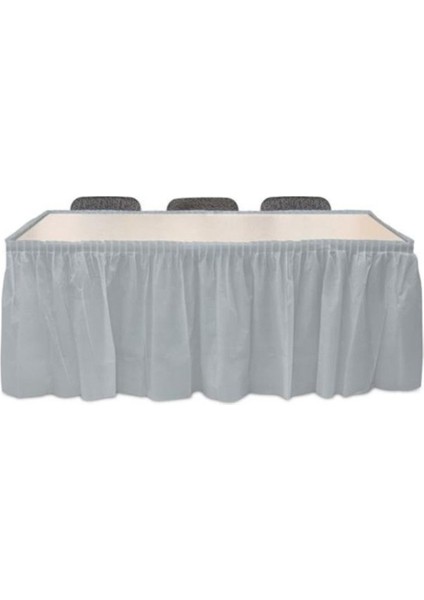 Masa Eteği Gümüş 4 Metre