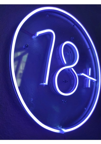 +18  Neon Şekiller Işaret Neon  LED Dekoratif Duvar Aydınlatması Neon Duvar Yazısı