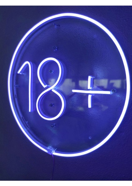 +18  Neon Şekiller Işaret Neon  LED Dekoratif Duvar Aydınlatması Neon Duvar Yazısı