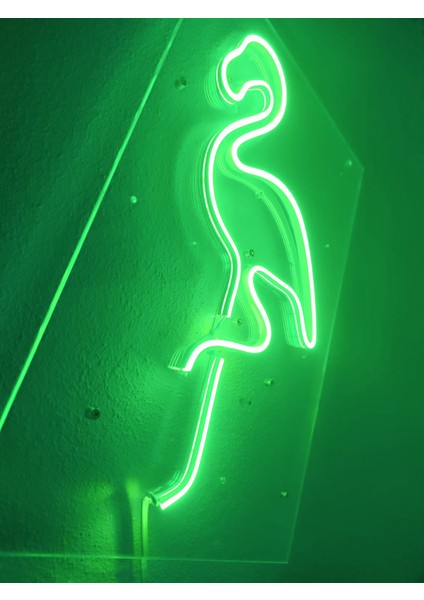 Flamingo Neon Şekiller Işaret Neon LED Dekoratif Duvar Aydınlatması Neon Duvar Yazısı fiyatları