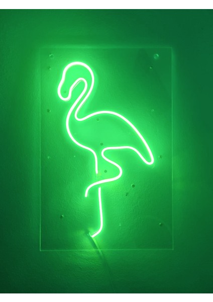 Flamingo Neon Şekiller Işaret Neon LED Dekoratif Duvar Aydınlatması Neon Duvar Yazısı modelleri