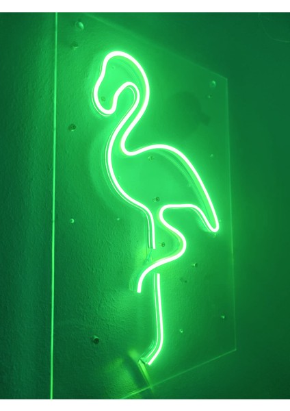 Flamingo Neon Şekiller Işaret Neon LED Dekoratif Duvar Aydınlatması Neon Duvar Yazısı fırsatları