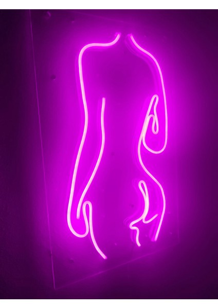 Woman Neon Şekiller Işaret Neon LED Dekoratif Duvar Aydınlatması Neon Duvar Yazısı