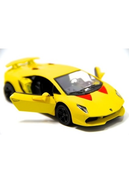 Oyuncak Model Araba Lamborghini Sesto Elemento Çek Bırak (13CM)