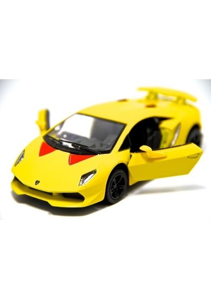 Oyuncak Model Araba Lamborghini Sesto Elemento Çek Bırak (13CM)