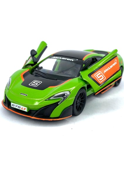 Oyuncak Model Araba Mclaren 675LT (Modifiyeli) Çek Bırak (13CM)