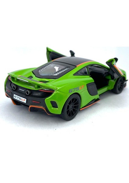 Oyuncak Model Araba Mclaren 675LT (Modifiyeli) Çek Bırak (13CM)