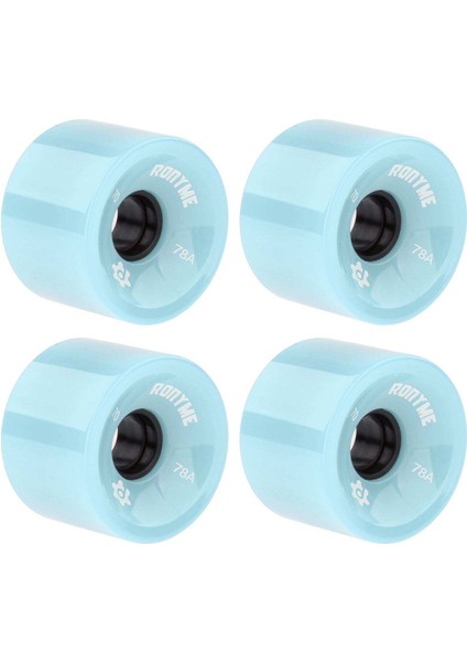 F Fityle 4 Rüğün Paketi 78A Kaykay Tekerlek Longboard Makaraları, Aşınmaya Dayanıklı ve Katı Pu Malzeme, Dayanıklı Kullanım Deneyimi Sağlayın - Camgöbeği (Yurt Dışından)