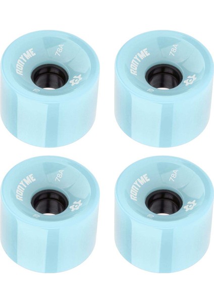 F Fityle 4 Rüğün Paketi 78A Kaykay Tekerlek Longboard Makaraları, Aşınmaya Dayanıklı ve Katı Pu Malzeme, Dayanıklı Kullanım Deneyimi Sağlayın - Camgöbeği (Yurt Dışından)