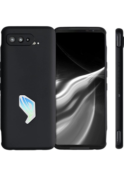 Asus Rog Phone 5 Pro Matte Serisi Silikon Tpu Kılıf - Siyah modelleri