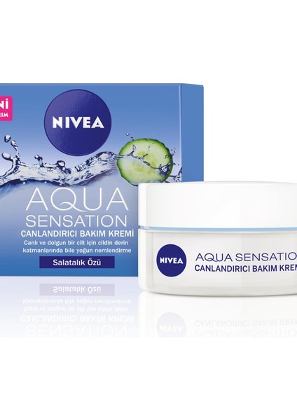 Aqua Sensation Canlandırıcı Bakım Kremi 50 ml