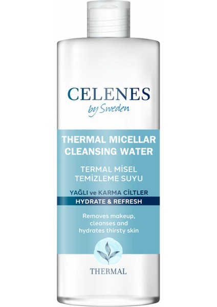 Celenes By Sweden Thermal Misel Temizleme Suyu Yağlı/karma 250 ml Kategori: El Kremi