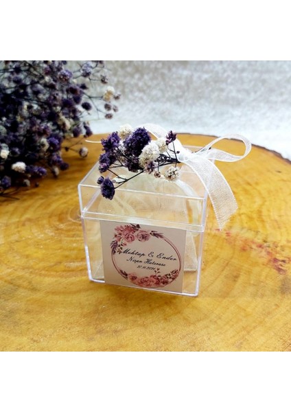 30 Adet Mika Kutu Nikah Şekeri