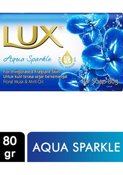 Lux Sabun 80 gr Aqua Sparkle 8999999527709 Banyo Sabunu
