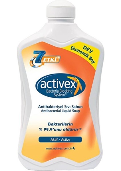 Activex Sıvı Sabun Aktif Koruma 1,5 Lt El Sabunu