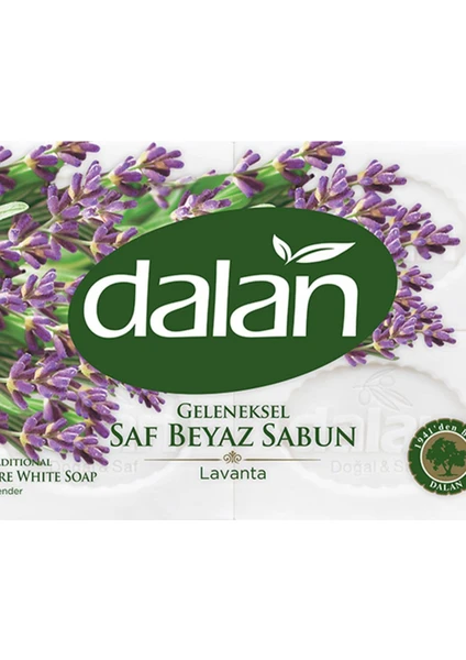 Dalan Banyo Sabunu Beyaz Lavanta 4X150 G Banyo Sabunu