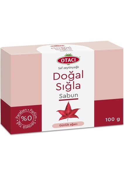 Doğal Sığla Sabun 100g – Üçlü Paket