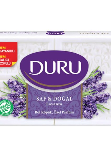 Duru Saf&doğal Lavanta Kalıp Sabun 600 G Banyo Sabunu