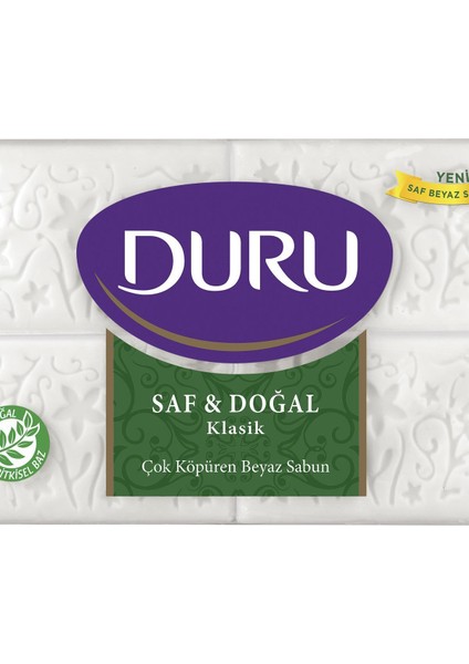 Duru Saf&doğal Klasik Beyaz Kalıp Sabun 600 G Banyo Sabunu