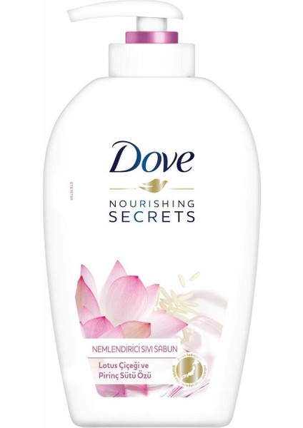 Dove Lotus Çiçeği ve Pirinç Özü Sıvı Sabun 500 ml Banyo Sabunu
