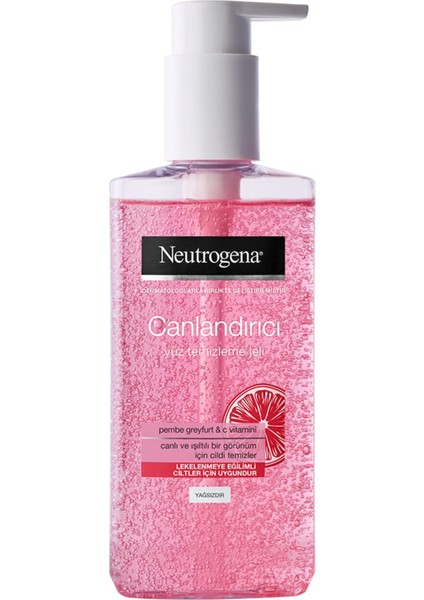 Neutrogena Canlandırıcı Yüz Temizleme Jeli 200 ml Kategori: Yüz Kremi