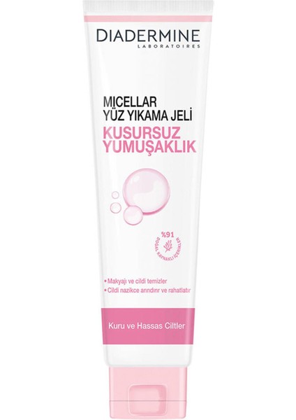 Diadermine Micellar Yüz Temzl Jeli 150ML Kuru ve Hassas Cilt
