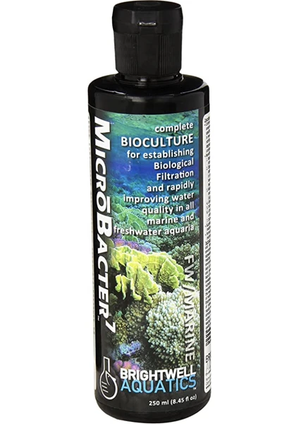 Microbacter7 - Tuzlusu & Tatlısu Akvaryumu Bacteria Kültürü 250 ml