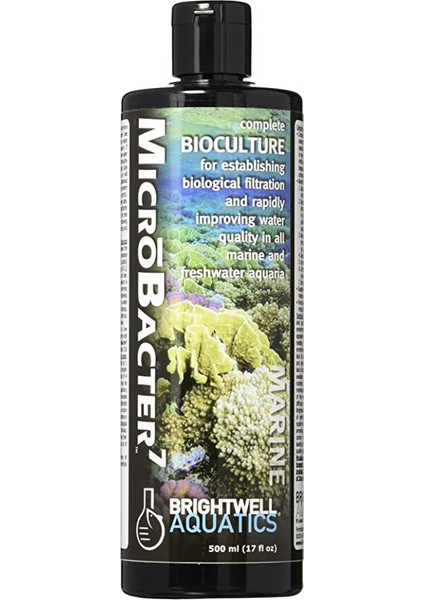 Microbacter7 - Tuzlusu & Tatlısu Akvaryumu Bacteria Kültürü 500 ml