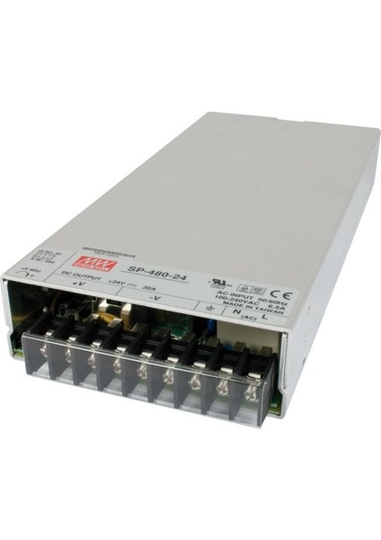 SP-480-24 Anahtarlamalı Güç Kaynağı | 480W 24V DC Çıkış | Endüstriyel ve Ticari Uygulamalar için Güç Çözümü
