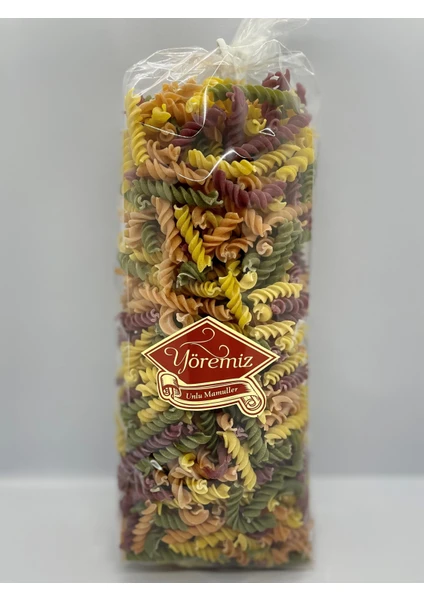 Burgu (Fusilli) Makarna -Sebzeli  YUMURTALI-500GR