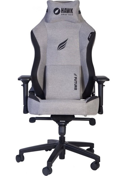 Hawk Gaming Chair Future Gray Kumaş Oyuncu Koltuğu