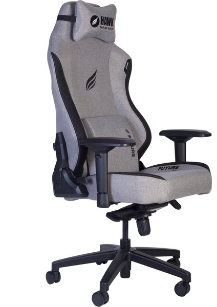 Hawk Gaming Chair Future Gray Kumaş Oyuncu Koltuğu