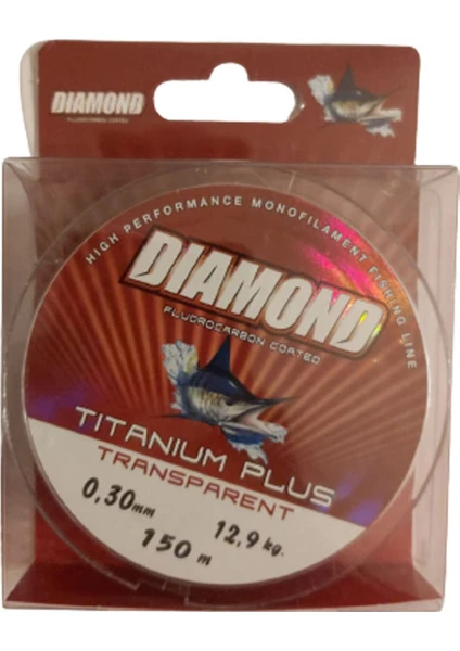 Bauer Tıtanıum Plus Monofilament Misina 150MT 0,30MM Drag 12,90KG