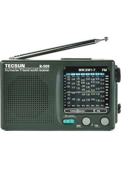 R-909 Dünya Radyosu Am/fm/sw