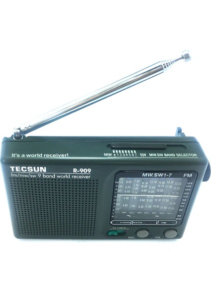 R-909 Dünya Radyosu Am/fm/sw indirimleri