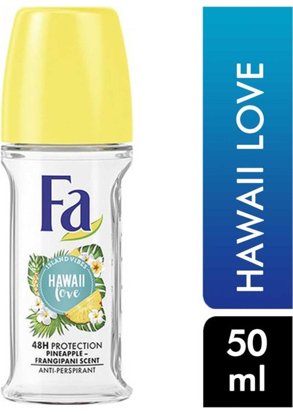 Fa Kadın Roll On 50 ml Hawaii Love 8690572785201 Parfüm