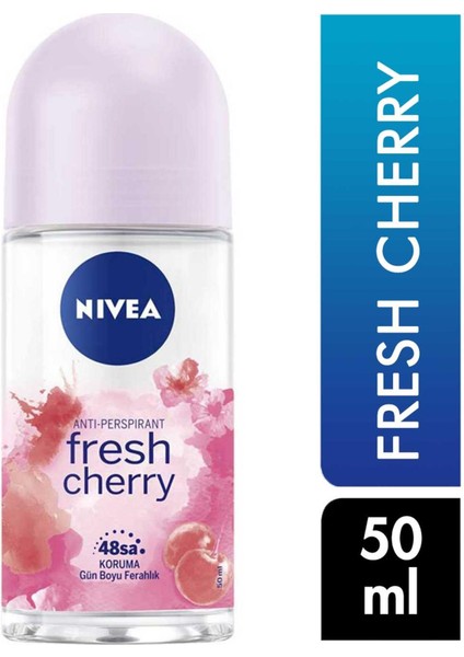 Nivea Roll On 50 ml Kadın Fresh Cherry 42397847 Parfüm