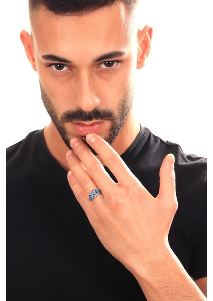 Erkek Antik Gümüş Kaplama Ayarlanabilir Baykuş Yüzük fırsatları