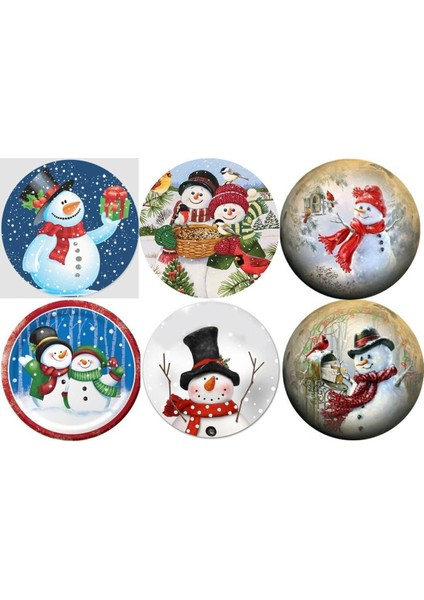 Yılbaşı Konseptli Sticker