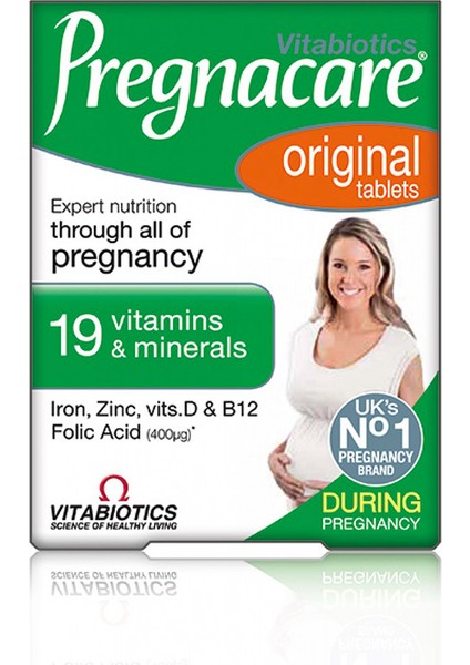 Vitabiotics Pregnacare Original Tablets 30 Tablet