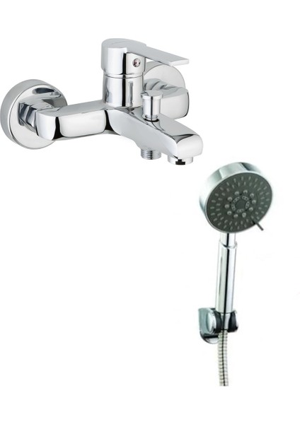 Itimat Kappa Banyo Bataryası+Itimat 400M Mafsallı Duş Seti